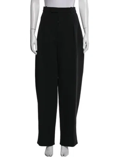 Pre-owned Wardrobe.nyc Virgin Wool Wide Leg Pants In Black