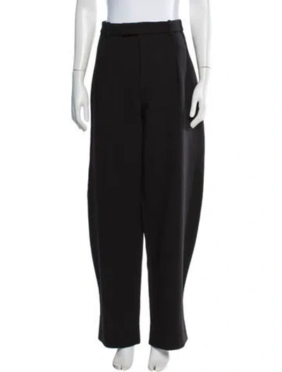 Pre-owned Wardrobe.nyc Virgin Wool Wide Leg Pants In Black