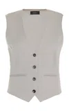 Wardrobe.nyc Virgin Wool Waistcoat In Neutral