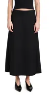 Wardrobe.nyc A-line Wool Midi Skirt In Black