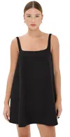 Wardrobe.nyc Mini Poplin Dress In Black
