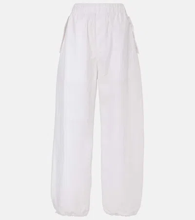 WARDROBE.NYC WARDROBE. NYC BEACH COTTON-BLEND TRACK PANTS