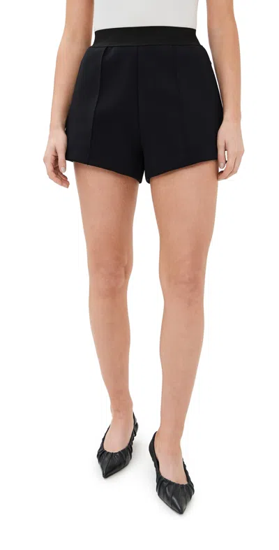 WARDROBE.NYC WARDROBE. NYC BONDED SHORTS BLACK