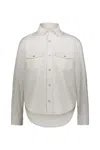 Wardrobe.nyc Denim Jacket Clothing In White