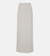 Wardrobe.nyc Wardrobe. Nyc Column Virgin Wool Maxi Skirt In Grey