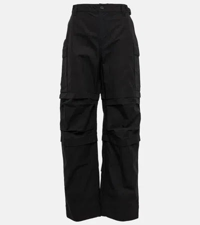 Wardrobe.nyc Wardrobe Nyc Cotton Cargo Trousers In Black