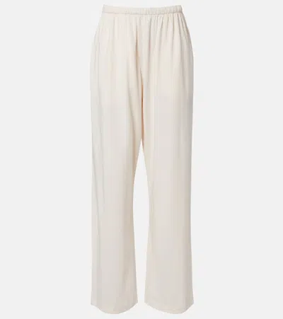 Wardrobe.nyc Wardrobe. Nyc Cotton Pajama Pants In Metallic