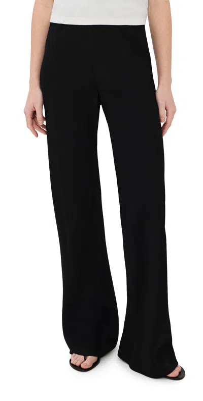 Wardrobe.nyc Wardrobe. Nyc Crepe Bias Cut Pants Black
