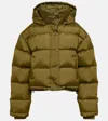 Wardrobe.nyc Puffer Jacket In Green