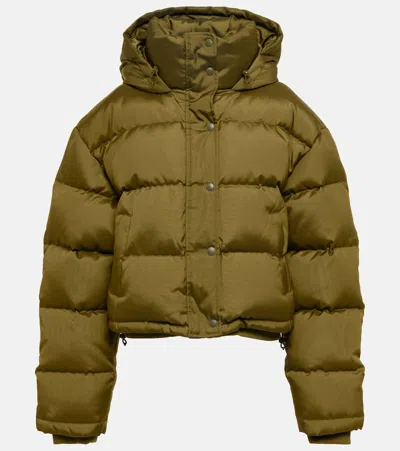Wardrobe.nyc Puffer Jacket In Military
