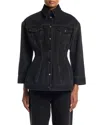 Wardrobe.nyc Wardrobe. Nyc Denim Contour Jacket In Black