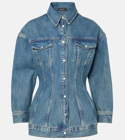 Wardrobe.nyc Wardrobe. Nyc Denim Jacket In Blue