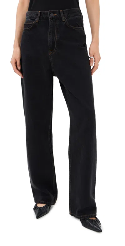 Wardrobe.nyc Wardrobe. Nyc Denim Low Rise Jeans Black