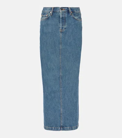 WARDROBE.NYC WARDROBE. NYC DENIM MAXI SKIRT