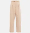 Wardrobe.nyc High-rise-hose Aus Wolle In Beige