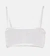 Wardrobe.nyc Lace Bralette In White