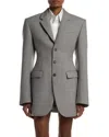 Wardrobe.nyc Wardrobe. Nyc Longline Blazer In Gray