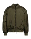 Wardrobe.nyc Wardrobe. Nyc Man Puffer Military Green Size Xs Polyamide In Green