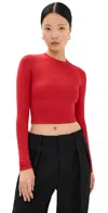 Wardrobe.nyc Wardrobe. Nyc Opaque Long Sleeve Tee Red