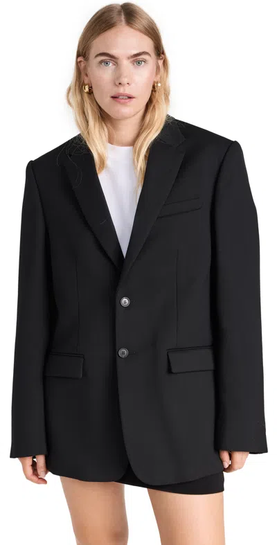 Wardrobe.nyc Oversize Single Breasted Blazer In Black