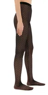 Wardrobe.nyc Wardrobe. Nyc Polka Dot Tight Black In Black