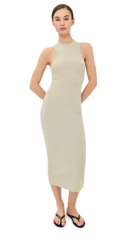 Wardrobe.nyc Wardrobe. Nyc Racer Dress Ash In Neutral