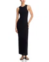 Wardrobe.nyc Wardrobe. Nyc Racer Cotton-blend Maxi Dress In Black