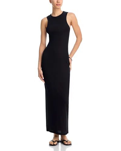 Wardrobe.nyc Wardrobe. Nyc Racer Sleeveless Dress In Black