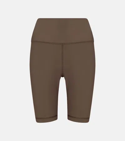 Wardrobe.nyc Release 02 Stretch-jersey Biker Shorts In Green