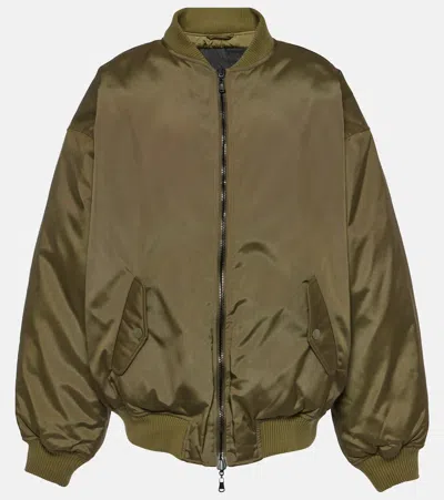 Wardrobe.nyc Reversible Bomber Jacket In Green