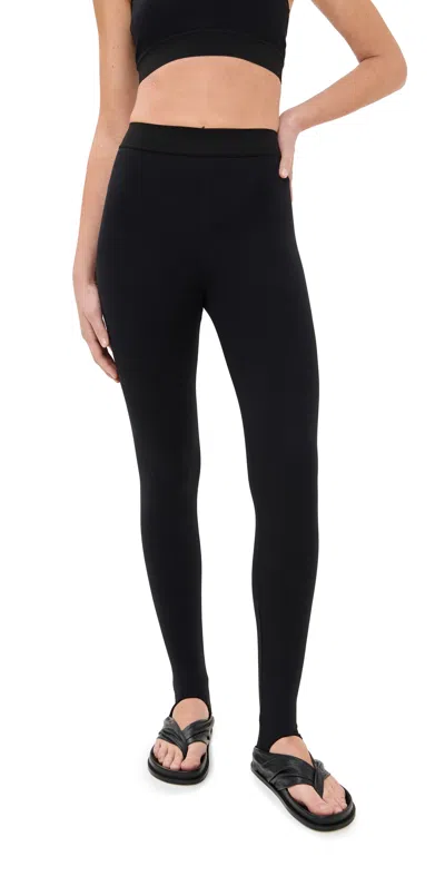 Wardrobe.nyc Wardrobe. Nyc Rhw Active Leggings Black