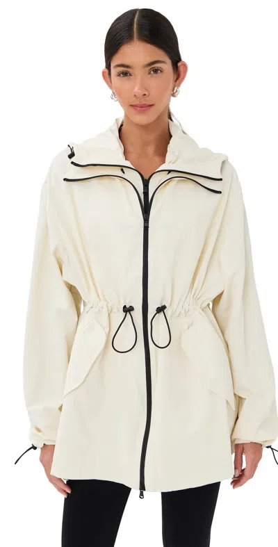 Wardrobe.nyc Wardrobe. Nyc Rhw Crop Anorak Ivory In White