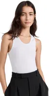 Wardrobe.nyc Wardrobe. Nyc Ribbed Tank In White