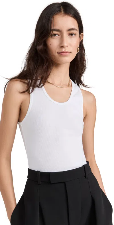 Wardrobe.nyc Wardrobe. Nyc Ribbed Tank In White