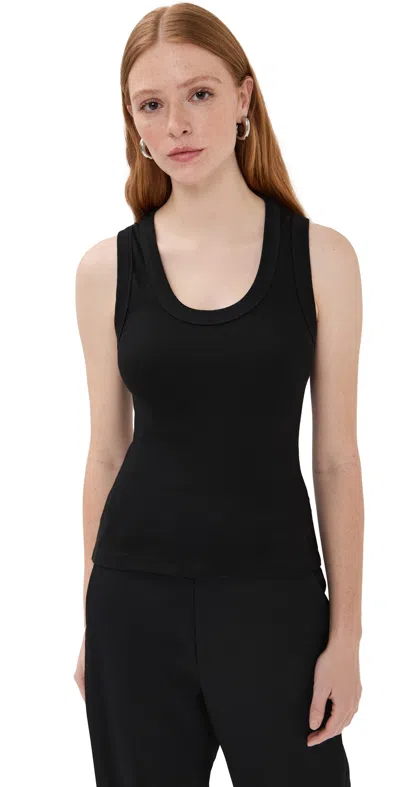 Wardrobe.nyc Wardrobe. Nyc Scoop Neck Tank Black