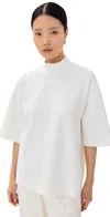 Wardrobe.nyc Wardrobe. Nyc Semi Matte Top Off White In Off White