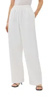 Wardrobe.nyc Off-white Semi Matte Track Lounge Pants In Off White