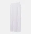 Wardrobe.nyc Wardrobe. Nyc Sheer Lace Midi Skirt In White
