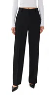 Wardrobe.nyc Wardrobe. Nyc Straight Leg Trousers Black In Black