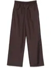Wardrobe.nyc Wardrobe. Nyc Utility Track Trousers In Brown
