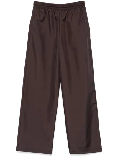 Wardrobe.nyc Wardrobe. Nyc Utility Track Trousers In Brown