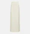 Wardrobe.nyc Release 12 Wool Maxi Skirt In White