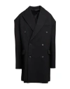 Wardrobe.nyc Wardrobe. Nyc Woman Coat Black Size M Wool In Black