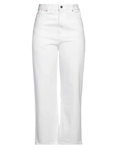 Wardrobe.nyc Wardrobe. Nyc Woman Jeans White Size 28 Cotton