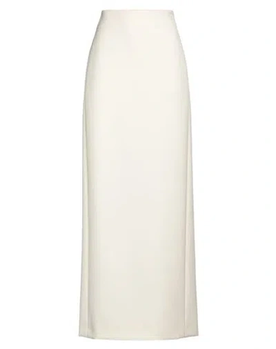 Wardrobe.nyc Wardrobe. Nyc Woman Maxi Skirt Cream Size M Virgin Wool In White