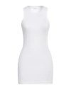Wardrobe.nyc Wardrobe. Nyc Woman Mini Dress White Size M Cotton