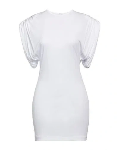 Wardrobe.nyc Wardrobe. Nyc Woman Mini Dress White Size S Viscose