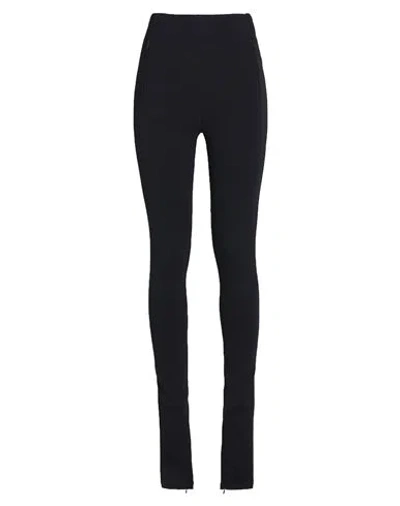 WARDROBE.NYC WARDROBE. NYC WOMAN PANTS BLACK SIZE S VISCOSE, POLYAMIDE, ELASTANE