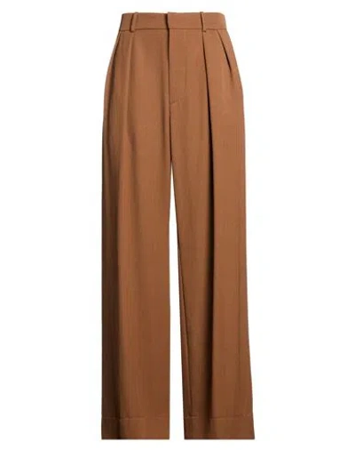 Wardrobe.nyc Wardrobe. Nyc Woman Pants Camel Size S Virgin Wool In Brown