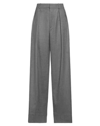 Wardrobe.nyc Wardrobe. Nyc Woman Pants Grey Size S Virgin Wool In Gray
